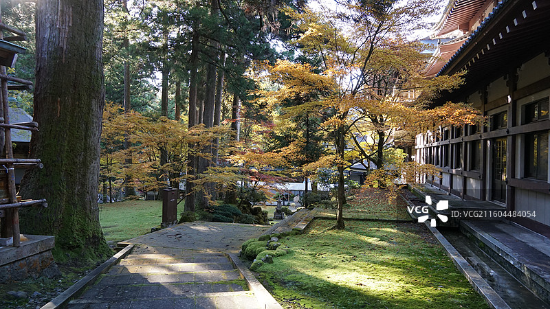 日本福井 曹洞宗吉祥山永平寺图片素材