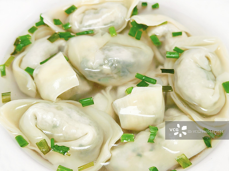 菜肉大馄饨图片素材