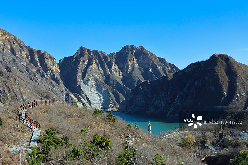 门头沟落坡岭图片素材