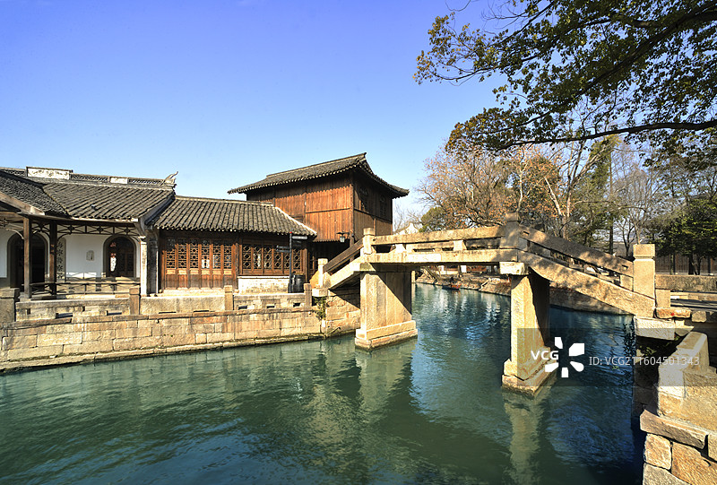 海宁盐官古镇海宁警察署旧址图片素材