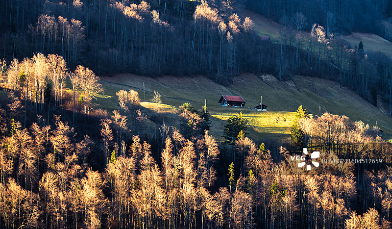 瑞士格林德瓦图片素材