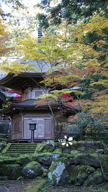 日本福井 曹洞宗吉祥山永平寺图片素材
