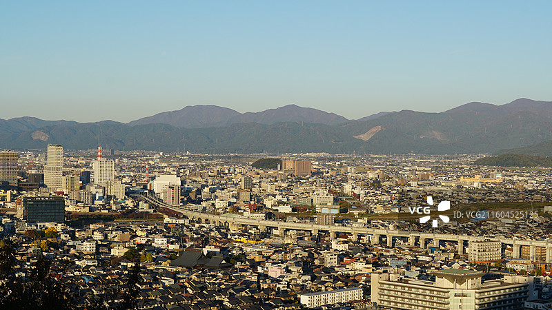 日本福井市城市风光图片素材