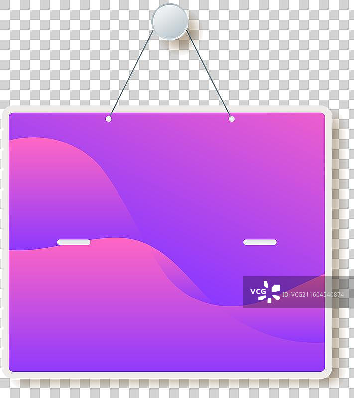 渐变色“抱歉，我们关门了”招牌图片素材