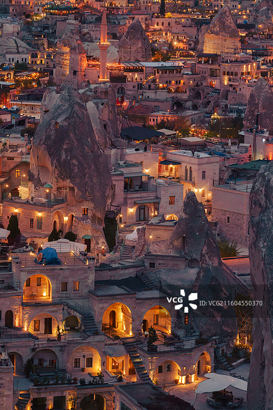 土耳其卡帕多奇亚：格雷梅小镇图片素材