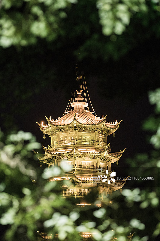 桂林日月塔风光图片素材