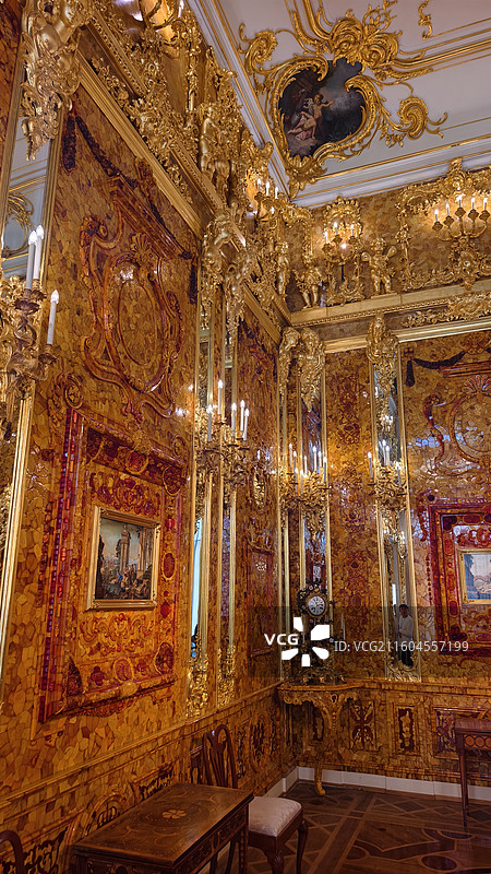 圣彼得堡琥珀宫图片素材