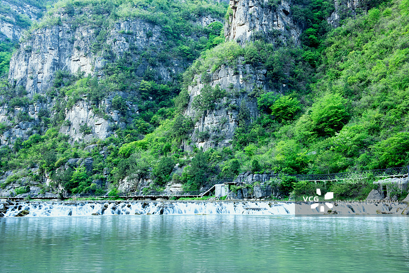 河南省焦作市博爱县4A景区青天河风光图片素材