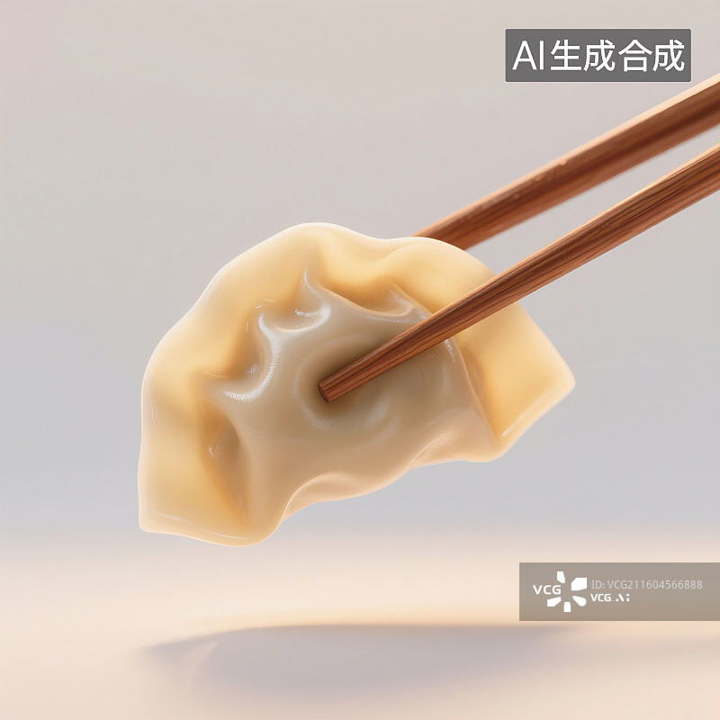 【AI数字艺术】冬至,春节,猪肉饺子,肉馅特写,筷子夹取,蒸汽效果,暖色调背景,写实摄影,美食质感,中式传统美食,食图片素材