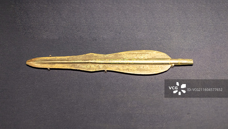 青铜曲刃短剑 东周 国家海洋博物馆图片素材