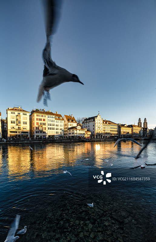 瑞士苏黎世图片素材