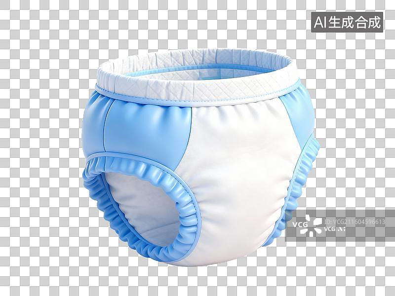 【AI数字艺术】3D卡通母婴元素纸尿裤图片素材