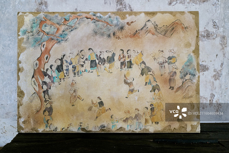 中式古建筑侘寂风格装饰美学图片素材