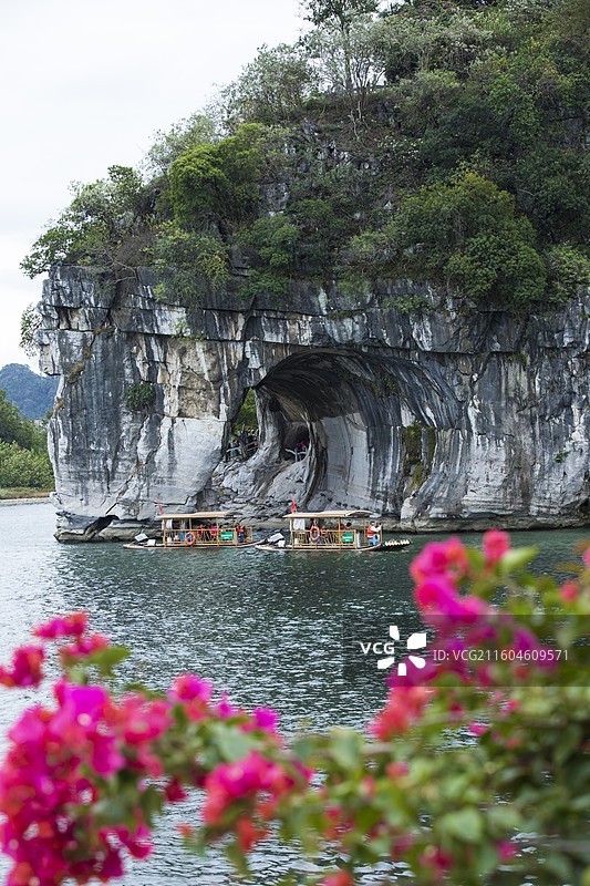 桂林象山风光图片素材
