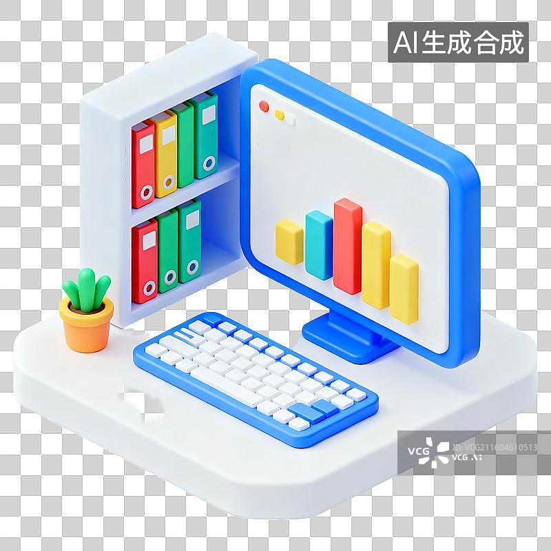 【AI数字艺术】网络科技概念插画图片素材