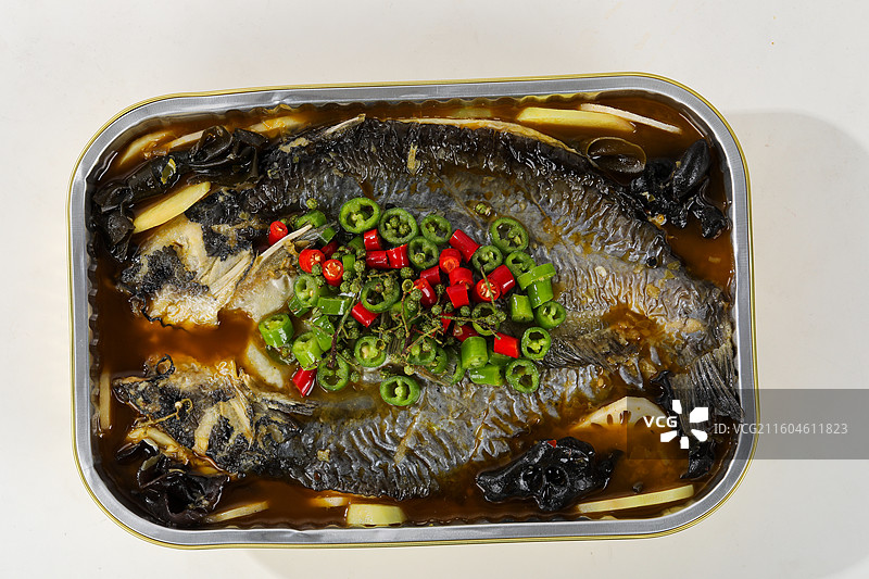 青花椒清江烤鱼（鮰鱼）图片素材
