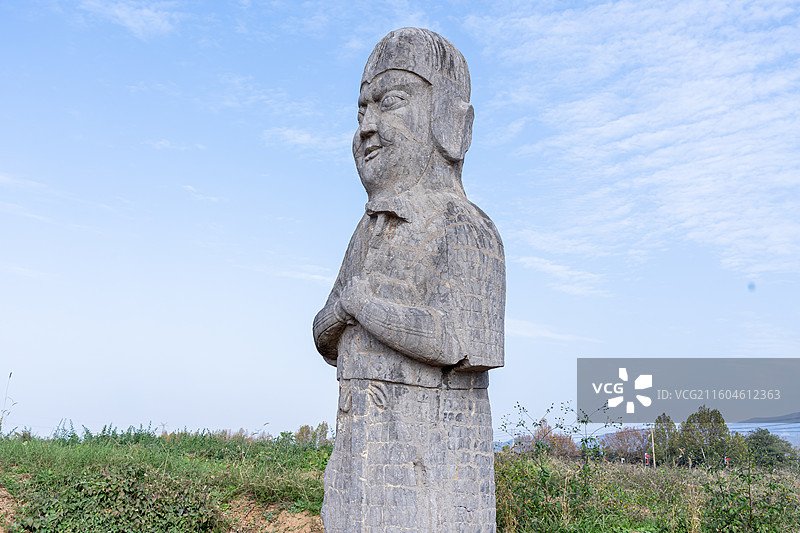 宋代皇陵永昌陵石刻图片素材