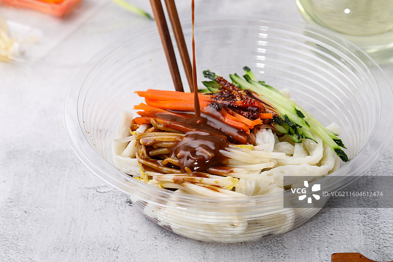 牛筋面图片素材