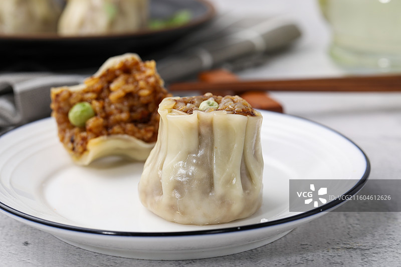 糯米烧麦图片素材