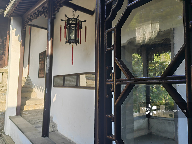 秋天的虎丘山图片素材