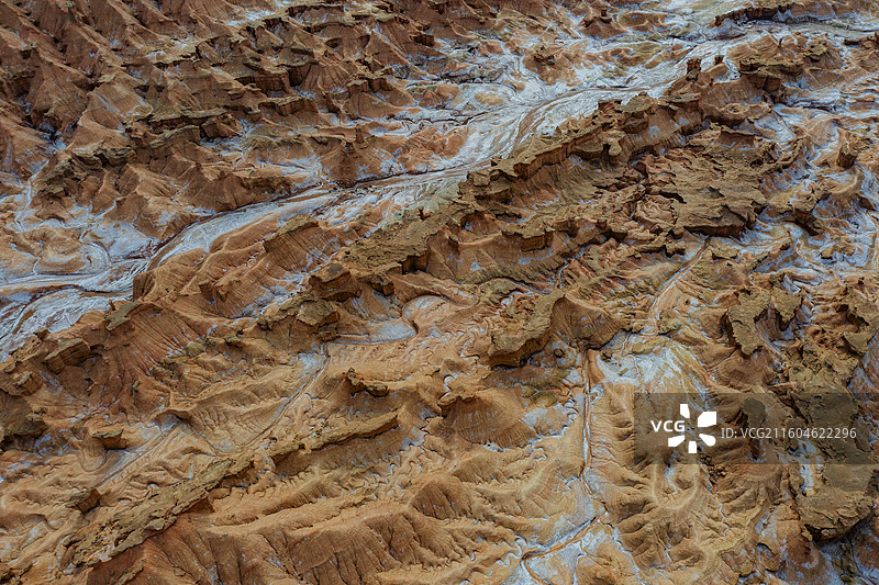 拜城克孜尔红石林图片素材