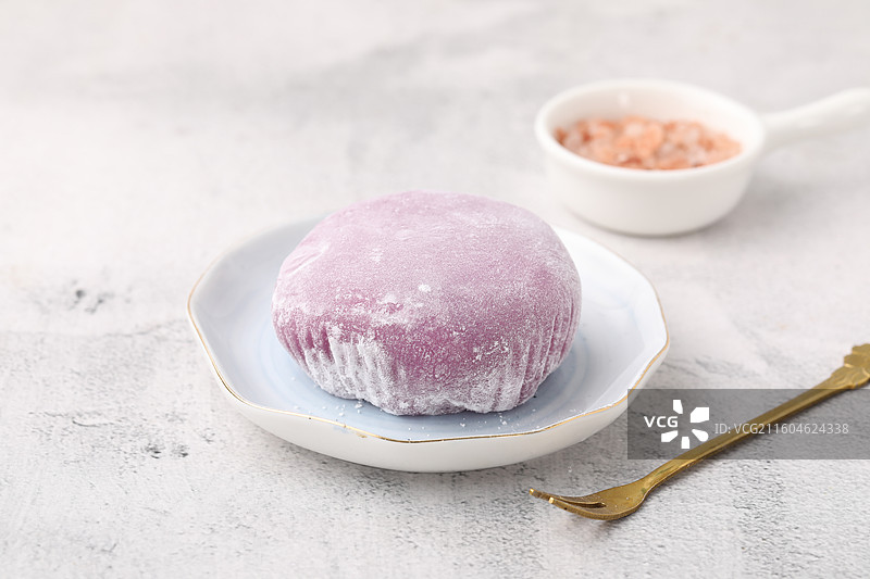 芋泥大福图片素材