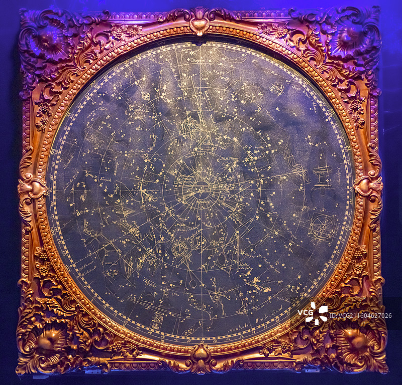 天文星图 国家海洋博物馆图片素材