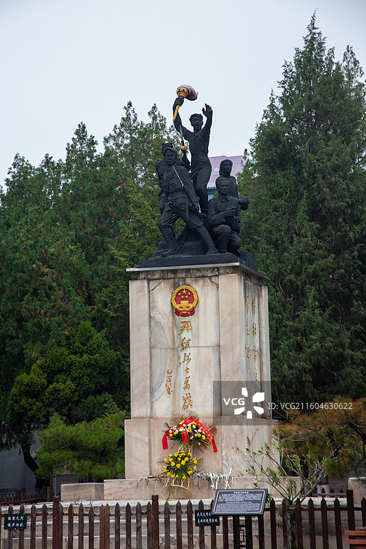 太原革命烈士纪念塔图片素材
