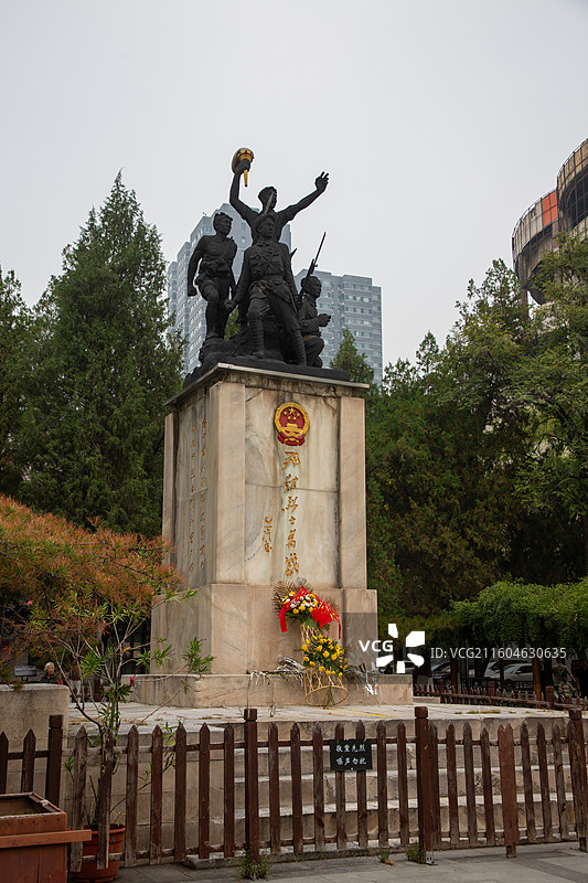 太原革命烈士纪念塔图片素材