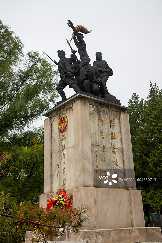 太原革命烈士纪念塔图片素材
