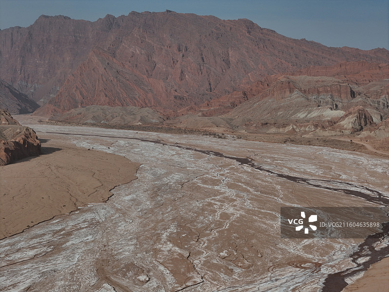 温宿盐河图片素材