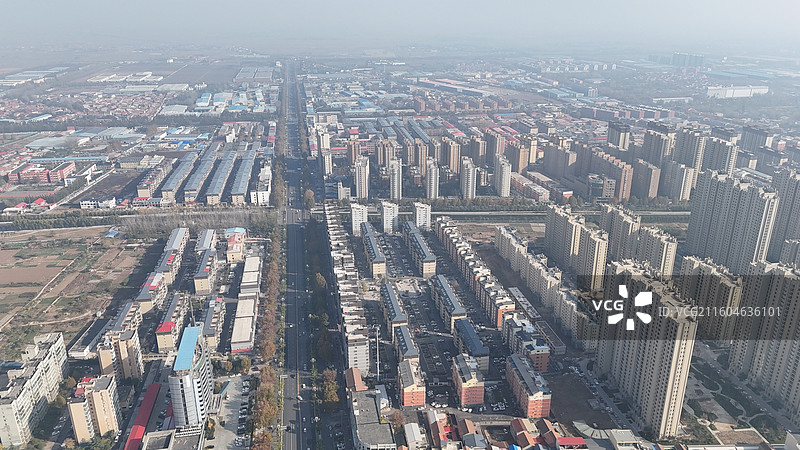 邯郸大名县航拍图片素材