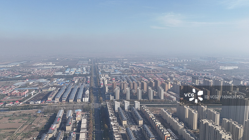 邯郸大名县航拍图片素材