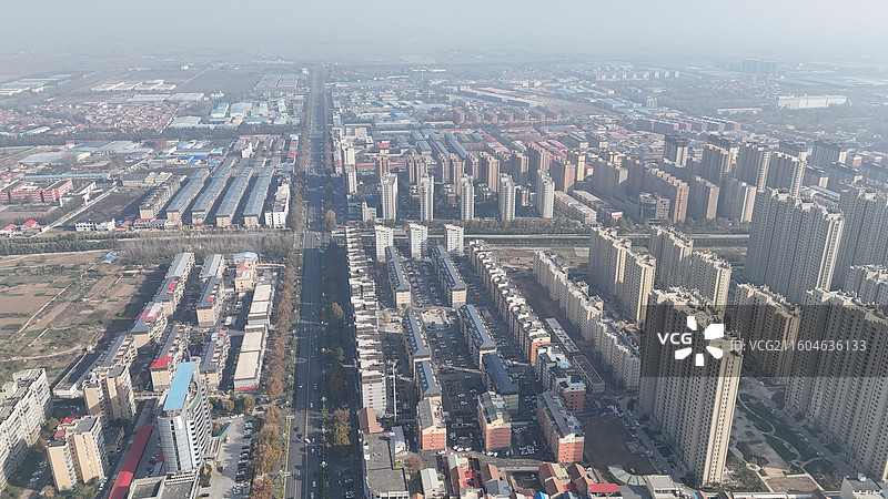 邯郸大名县航拍图片素材