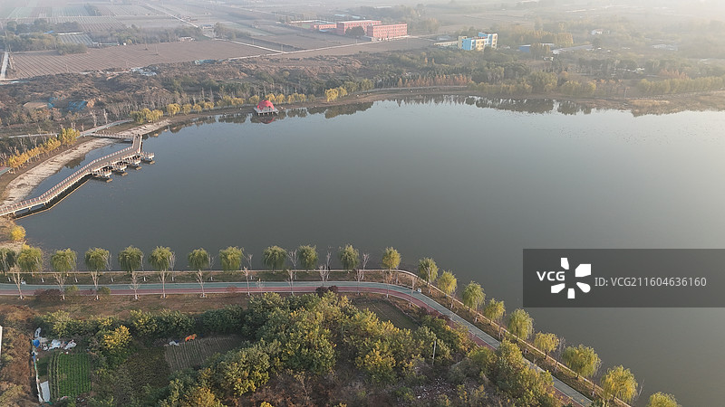 邯郸大名县北湖公园图片素材