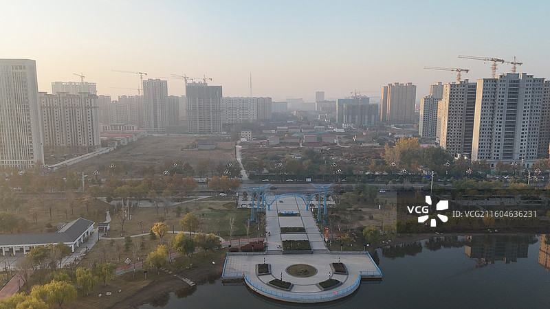 邯郸大名县北湖图片素材