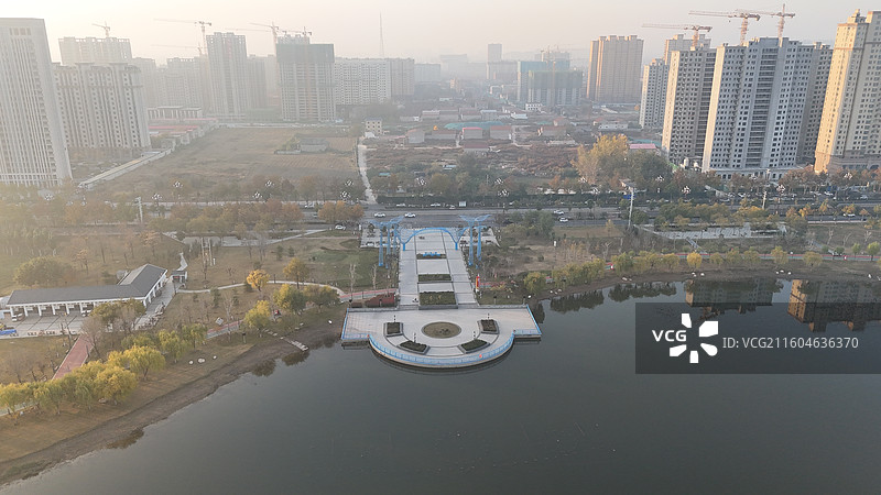 邯郸大名县北湖图片素材