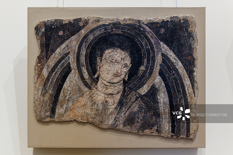 中国新疆克孜尔千佛洞壁画·俄罗斯圣彼得堡冬宫博物馆藏图片素材