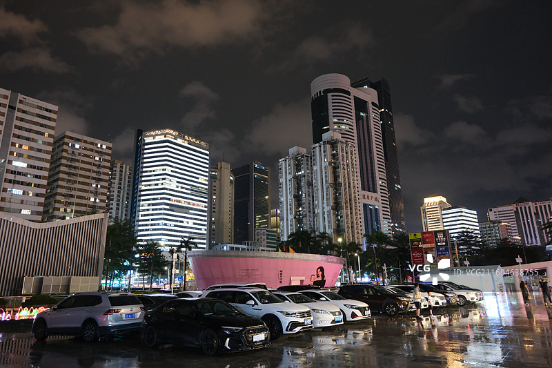 中国深圳城市街景图片素材