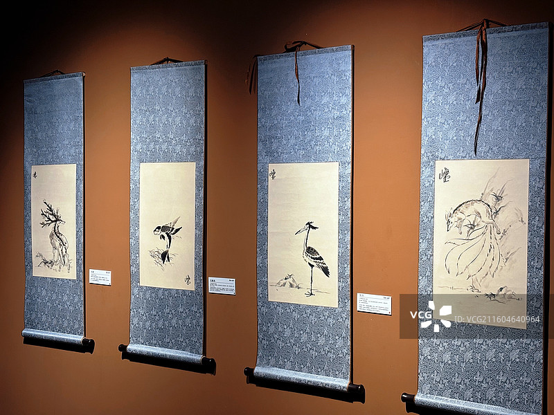 山海经展的异兽画图片素材