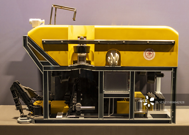 模型“海龙”号 国家海洋博物馆图片素材