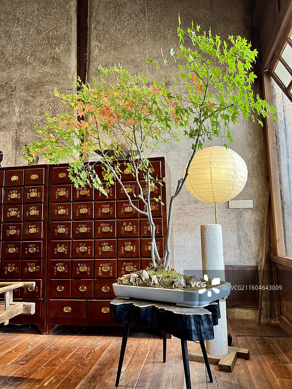 中式古建筑侘寂风格装饰美学图片素材