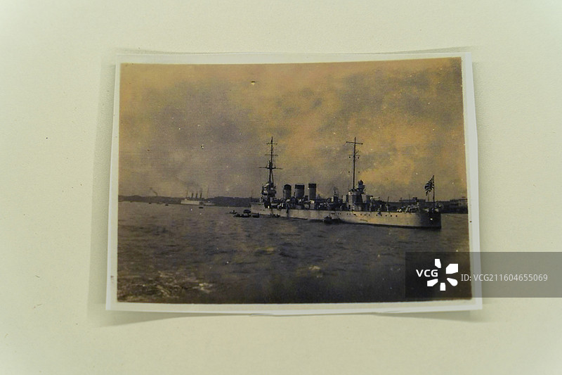 四川成都马库斯和松杰的朋友们和平小屋展出的二战时期照片图片素材