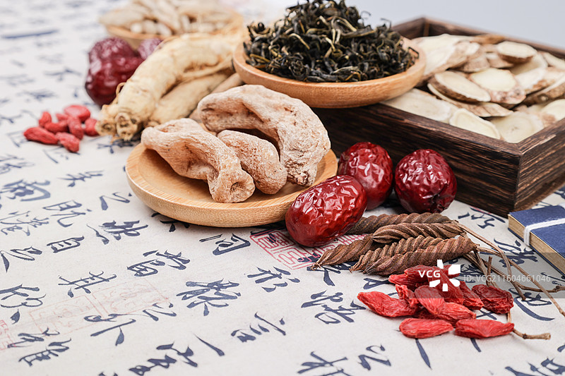 中国传统文化中医中药材图片素材
