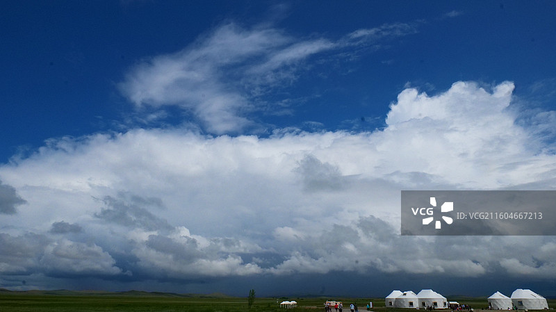 锡林郭勒大草原图片素材