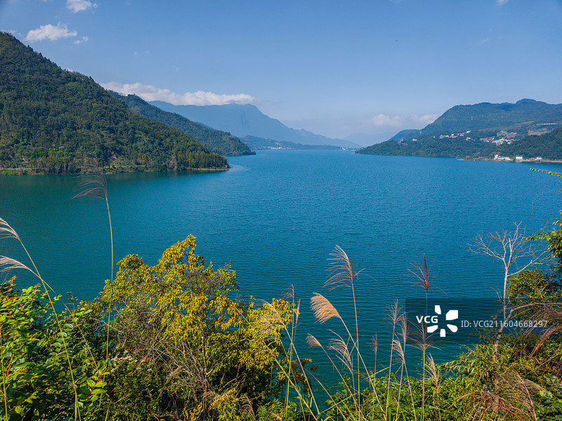 四川省凉山州雷波县马湖风景区图片素材