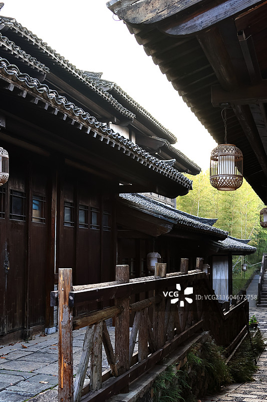 秋天的东方盐湖城景区图片素材