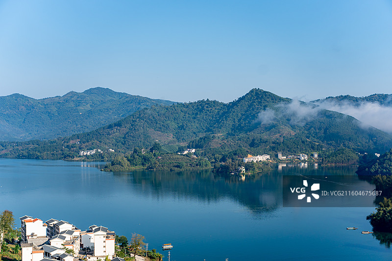 广西巴马赐福湖君澜度假区图片素材