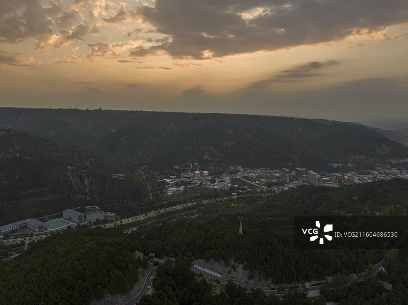 蒲县风光图片素材