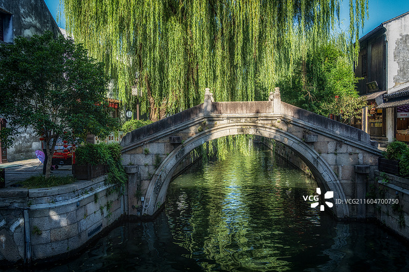 湖州市南浔古镇风光图片素材